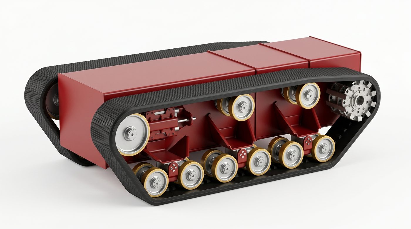 PALLAS.2400 — schwerstes UGV der PALLAS-Familie für Industrie-Extremeinsätze