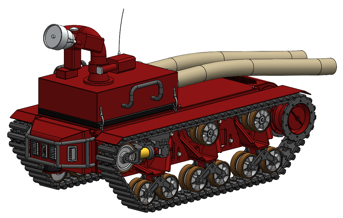 PALLAS200, Löschsystem PALLAS200, Löschsystem